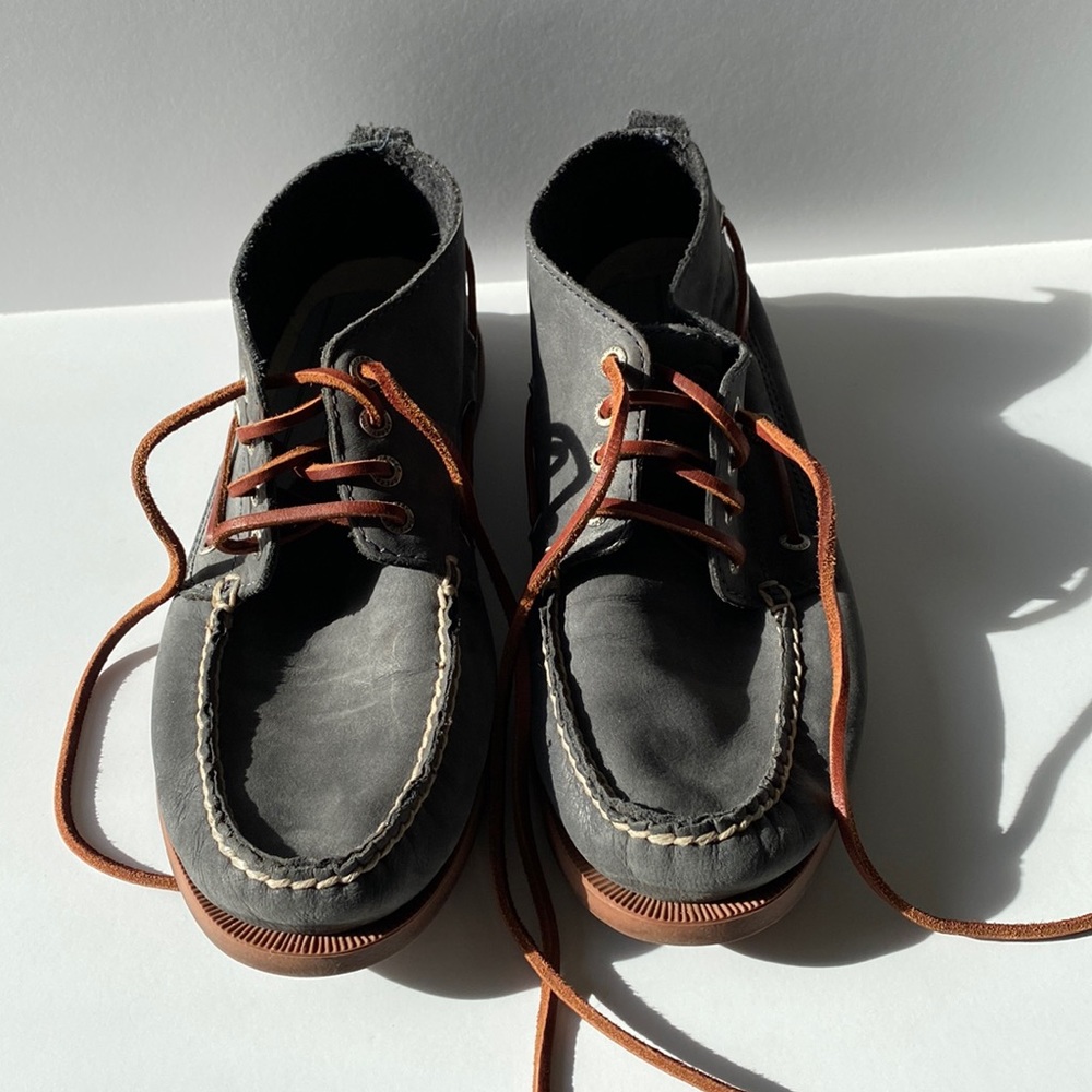 Men’s Sperry Top-sider Chukka Relaxed Steel Shoes Size 9M